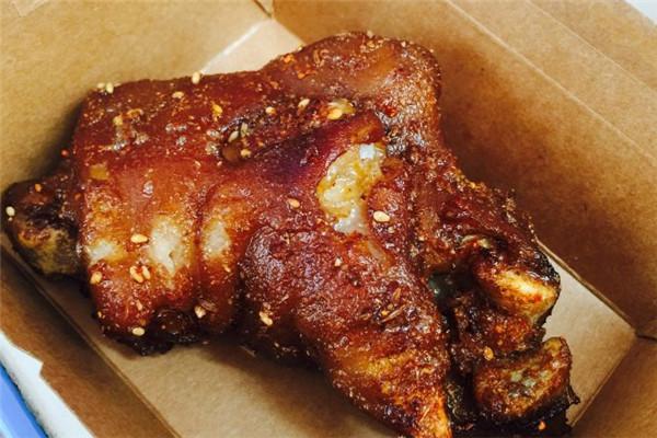 食上烤猪蹄大鸡排